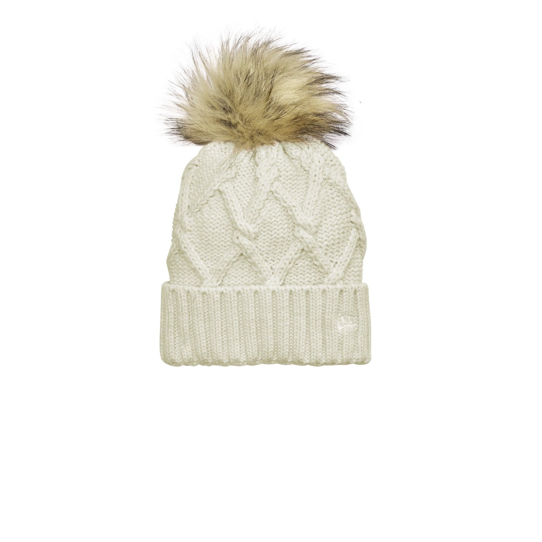 New Era-New Era® Faux Fur Pom Beanie NE911-MedTech-4
